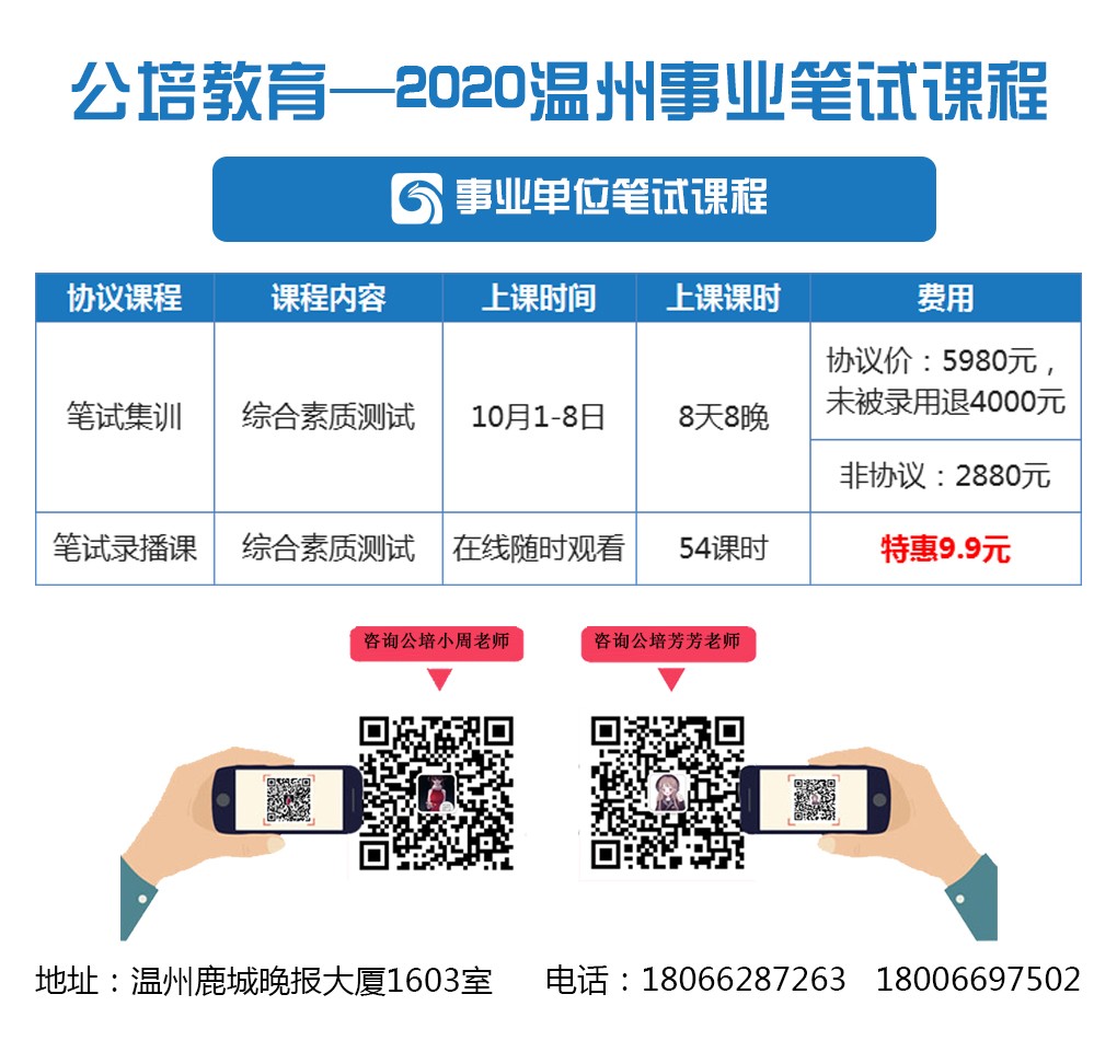 溫州公務員考試|溫州事業(yè)單位招聘|溫州人事考試網(wǎng)|溫州公培教育